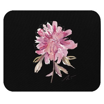Discover Peony loose watercolor hand-painted Mouse Pads
