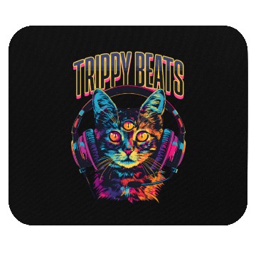 Discover EDM Festival Trippy Beats Mouse Pads