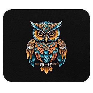 Discover Owl Neo Traditional Mouse Pads