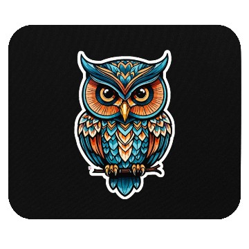 Discover Owl Neo Traditional Mouse Pads