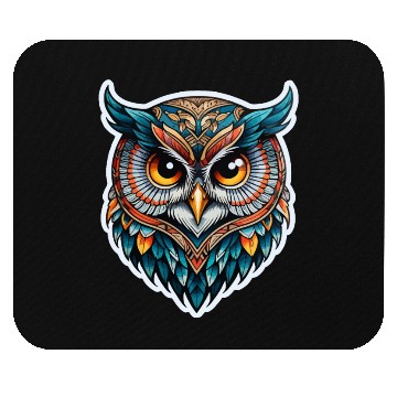 Discover Owl Neo Traditional Mouse Pads