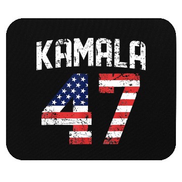 Discover Kamala 47 Kamala Harris for President 2024 America Mouse Pads