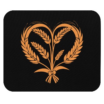 Discover Wheat Cereal Grain Food Lover Funny Design Mouse Pads