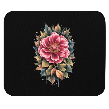 Discover Vibrant Floral Masterpiece Mouse Pads