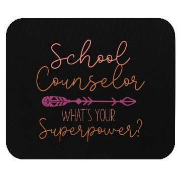 Discover School Counselor I'm A School Mouse Pads