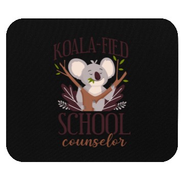 Discover School Counselor Koala Koala-Fied Mouse Pads