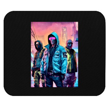Discover Cyberpunk Vigilantes Mouse Pads