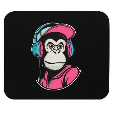 Discover A Cool Hiphop Monkey Mouse Pads