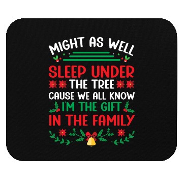 Discover Christmas Humor Men Women Favorite Person Funny Mouse Pads