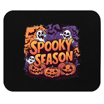 Discover Spooky Season Vibes Mouse Pads