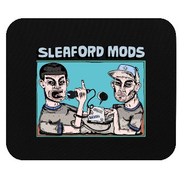 Discover Sleaford Mods Punk Rock Design Mouse Pads