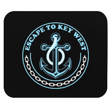 Discover Florida ESCAPE TO KEY-WEST Sailing Outfit Mouse Pads