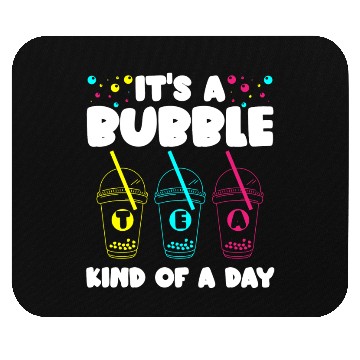 Discover Kawaii Bubbles Sweet Iced Tea Mouse Pads