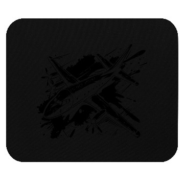 Discover Aircraft Splotch Mouse Pads