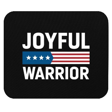 Discover Joyful Warrior American Mouse Pads