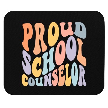 Discover School Counselor Proud School Mouse Pads