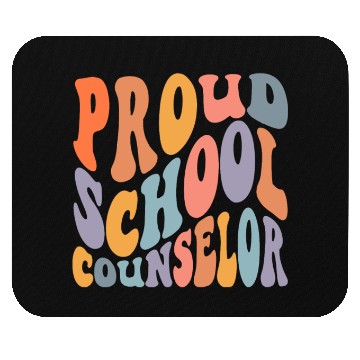 Discover School Counselor Proud School Mouse Pads