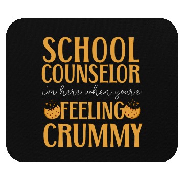 Discover School Counselor Pun School Mouse Pads