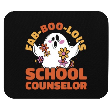 Discover School Counselor Halloween Ghost Mouse Pads