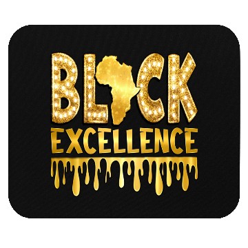 Discover Black Excellence Mouse Pads