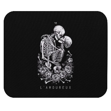 Discover VI The Lovers Tarot Card Classic Design Mouse Pads
