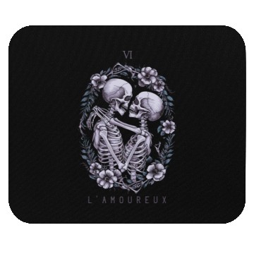 Discover VI The Lovers Tarot Card Classic Design Mouse Pads