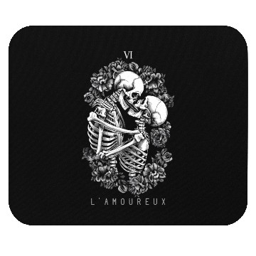 Discover VI The Lovers Tarot Card Classic Design Mouse Pads