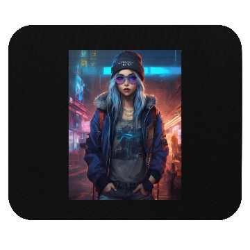 Discover City Lights Mouse Pads