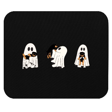 Discover Ghost Dogs Halloween Mouse Pads