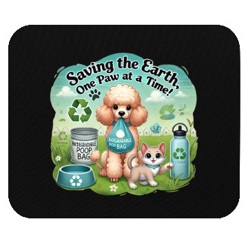 Discover Eco-Friendly Pets Promoting Sustainability Togethe Mouse Pads