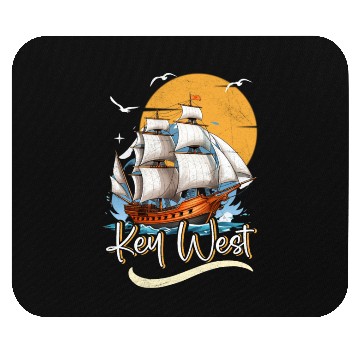 Discover KEY-WEST FLORIDA Sunshine-State Florida Keys Mouse Pads