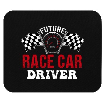 Discover Future Race Car Driver Mouse Pads