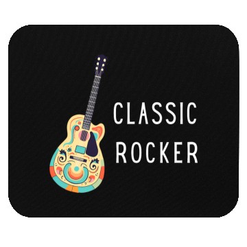 Discover Classic Rocker - Guitar Mouse Pads