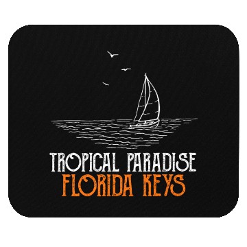 Discover West Keys TROPICAL PARADISE FLORIDA KEYS Mouse Pads