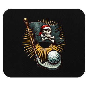 Discover Womens Let the Pirate Shenanigans Begin Golf Mouse Pads