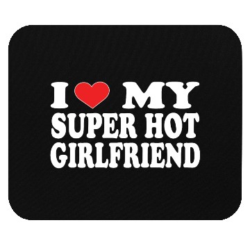 Discover I Love My Boyfriend Mouse Pads | Cute Romantic Mouse Pads