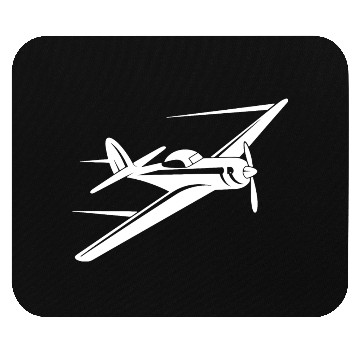 Discover Propeller Aircraft Sketch Mouse Pads