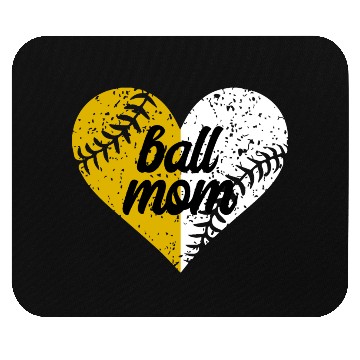 Discover Softball Mom Funny Mommy Mother's Day Mouse Pads