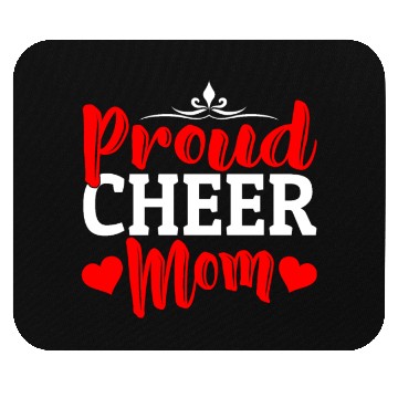 Discover Proud Cheer Mom Cheerleading Mommy Mother's Day Mouse Pads