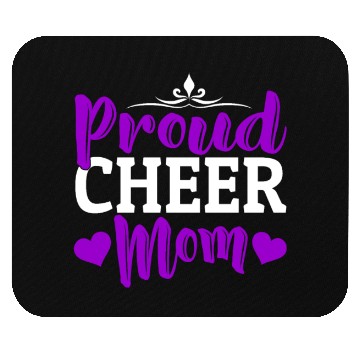 Discover Proud Cheer Mom Cheerleading Mommy Mother's Day Mouse Pads