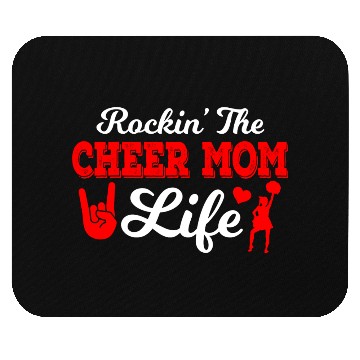Discover Rockin Cheer Mom Life Cheerleading Mother's Day Mouse Pads