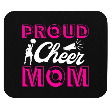 Discover Proud Cheer Mom Cheerleading Mommy Mother's Day Mouse Pads