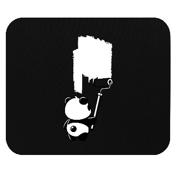 Discover Panda Painting Mouse Pads