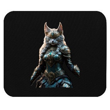 Discover Valkyrie cat (Viking cat) Valhalla calling Mouse Pads