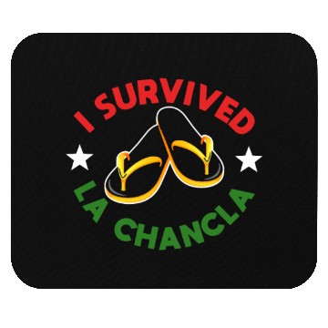 Discover I survived La Chancla Mouse Pads