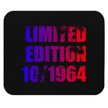 Discover 60th birthday Limited Edition 10/1964 Mouse Pads