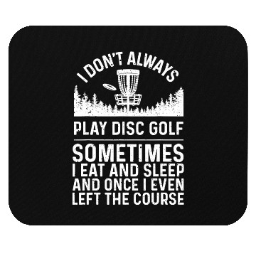 Discover Cool Disc Golf Design For Men Women Throw Disc Mouse Pads