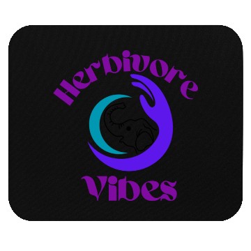 Discover Elephant Held in Hands Mouse Pads