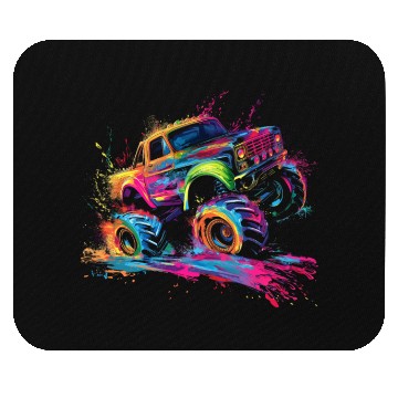 Discover Mud Bogging Mudding Mud Racing 4 Wheel Monster Tru Mouse Pads