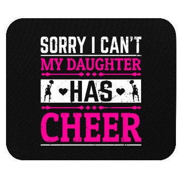 Discover My Daughter Cheer Mom Cheerleading Mother's Day Mouse Pads